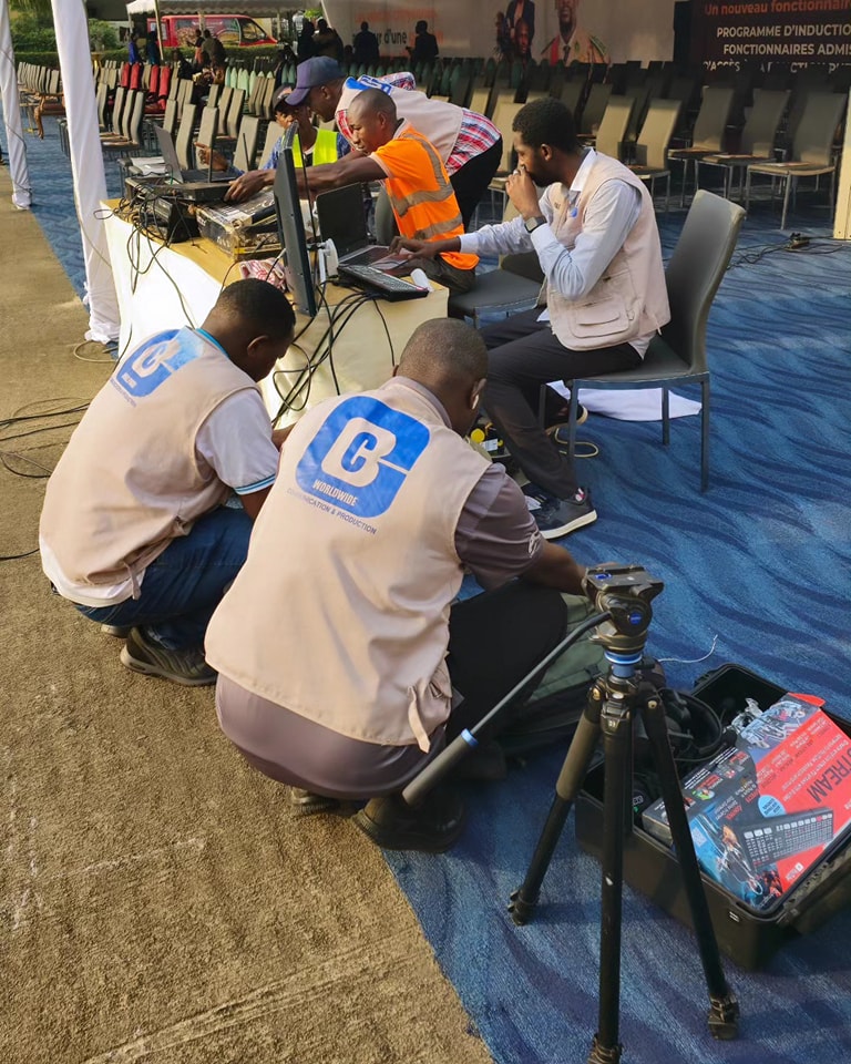 couverture evenementielle par cbc worldwide en afrique avec diaka camara