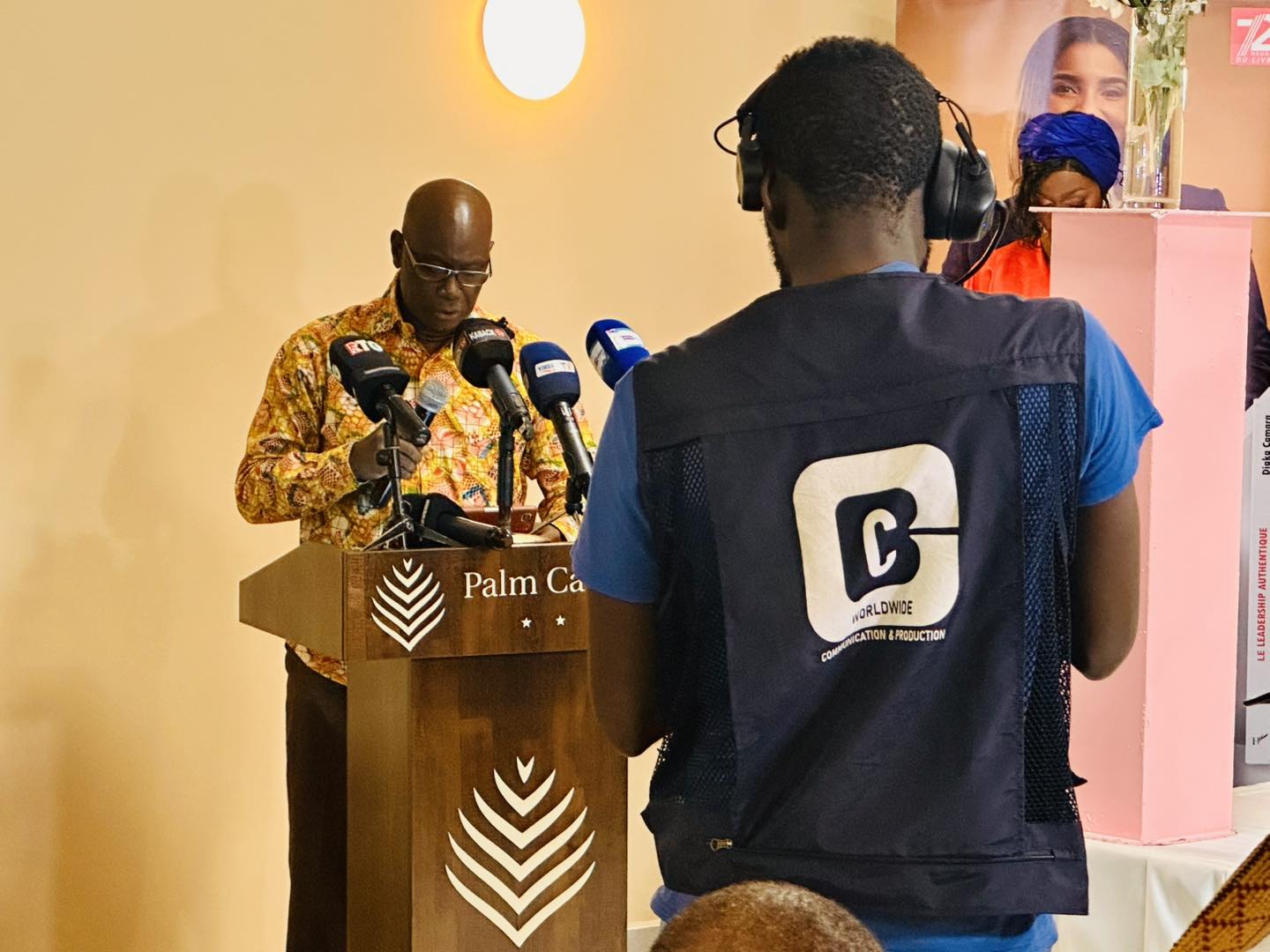 couverture evenement et conference de presse par cbc worldwide