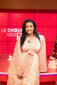 diaka camara réalisatrice africaine sur le plateau de canal plus